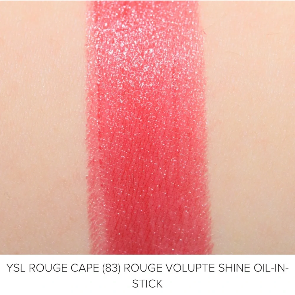 Yves Saint Laurent Rouge Volupte Shine Oil-in-Stick #83 ROUGE CAPE 3.2g NIB